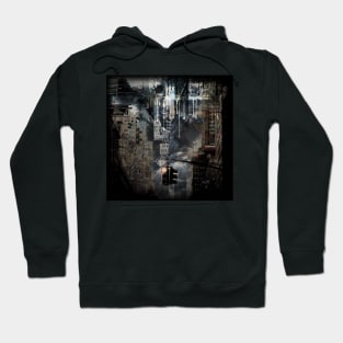 Surreal urban grunge Hoodie